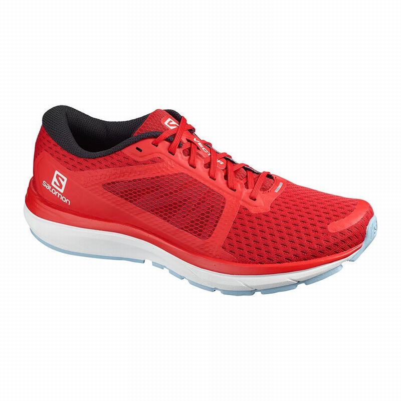 Salomon Singapore Mens Running Shoes - VECTUR Red | 40173-VFXY